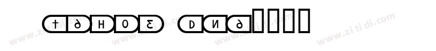 4 Tahoe DNA字体转换